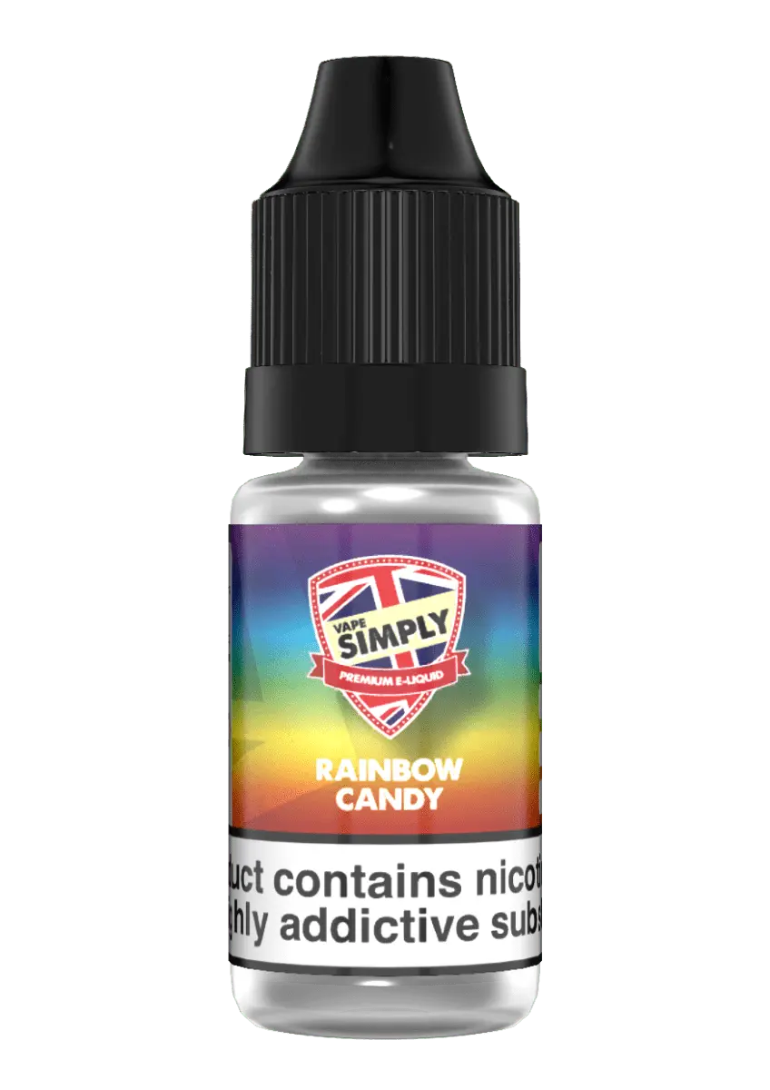 Rainbow Candy TPD e-liquid by Vape Simply 10ml - Absolute Vape