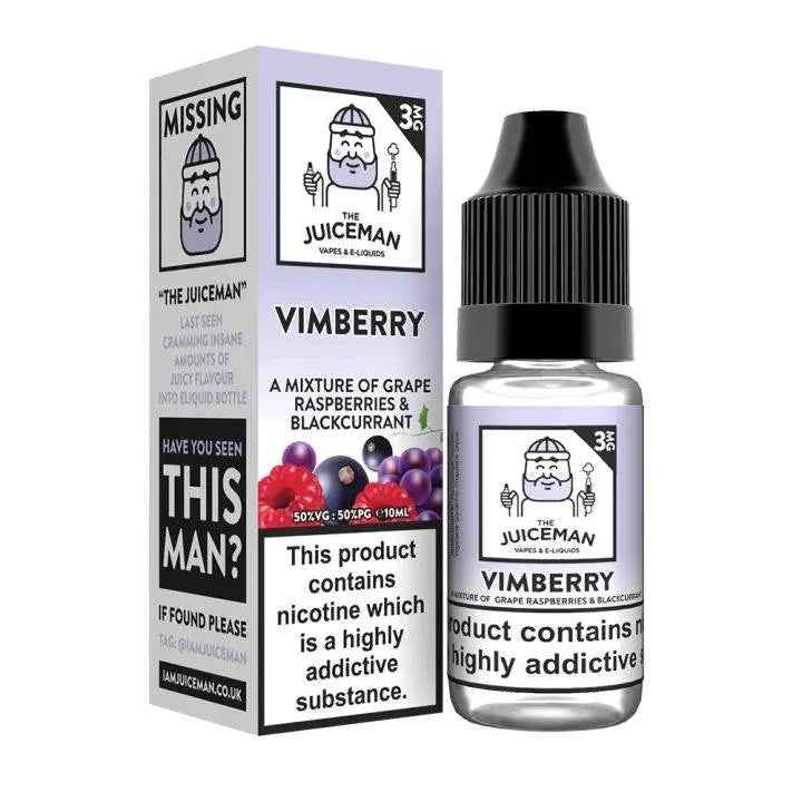 Vimberry TPD E-liquid by The Juiceman 10ml - Absolute Vape