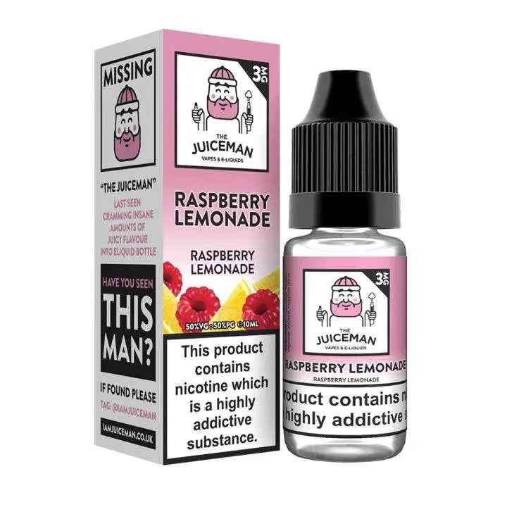 Rasberry Lemonade TPD E-liquid by The Juiceman 10ml - Absolute Vape