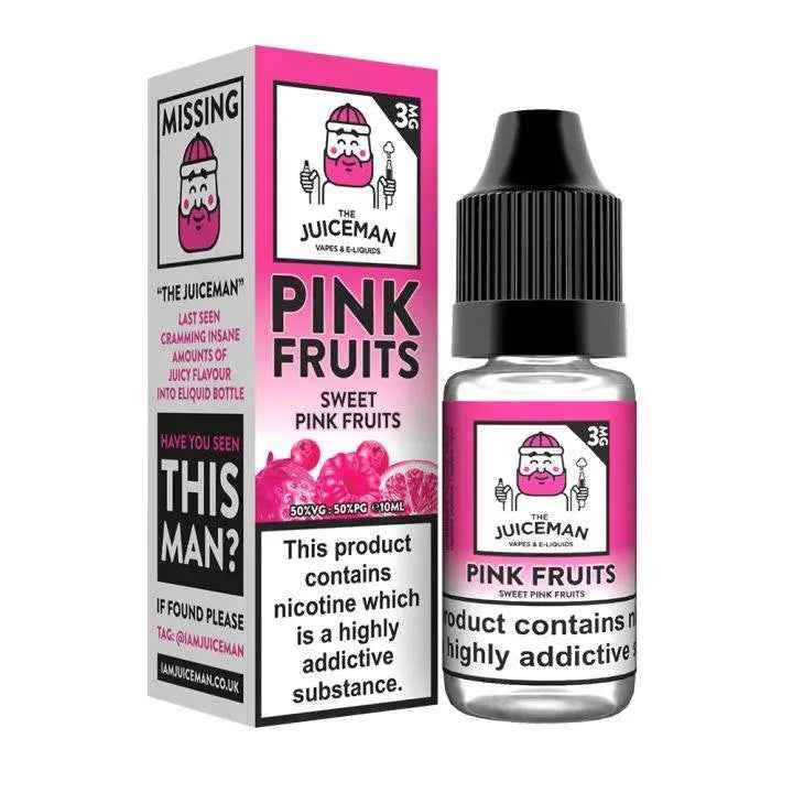 Pink Fruits TPD E-liquid by The Juiceman 10ml - Absolute Vape
