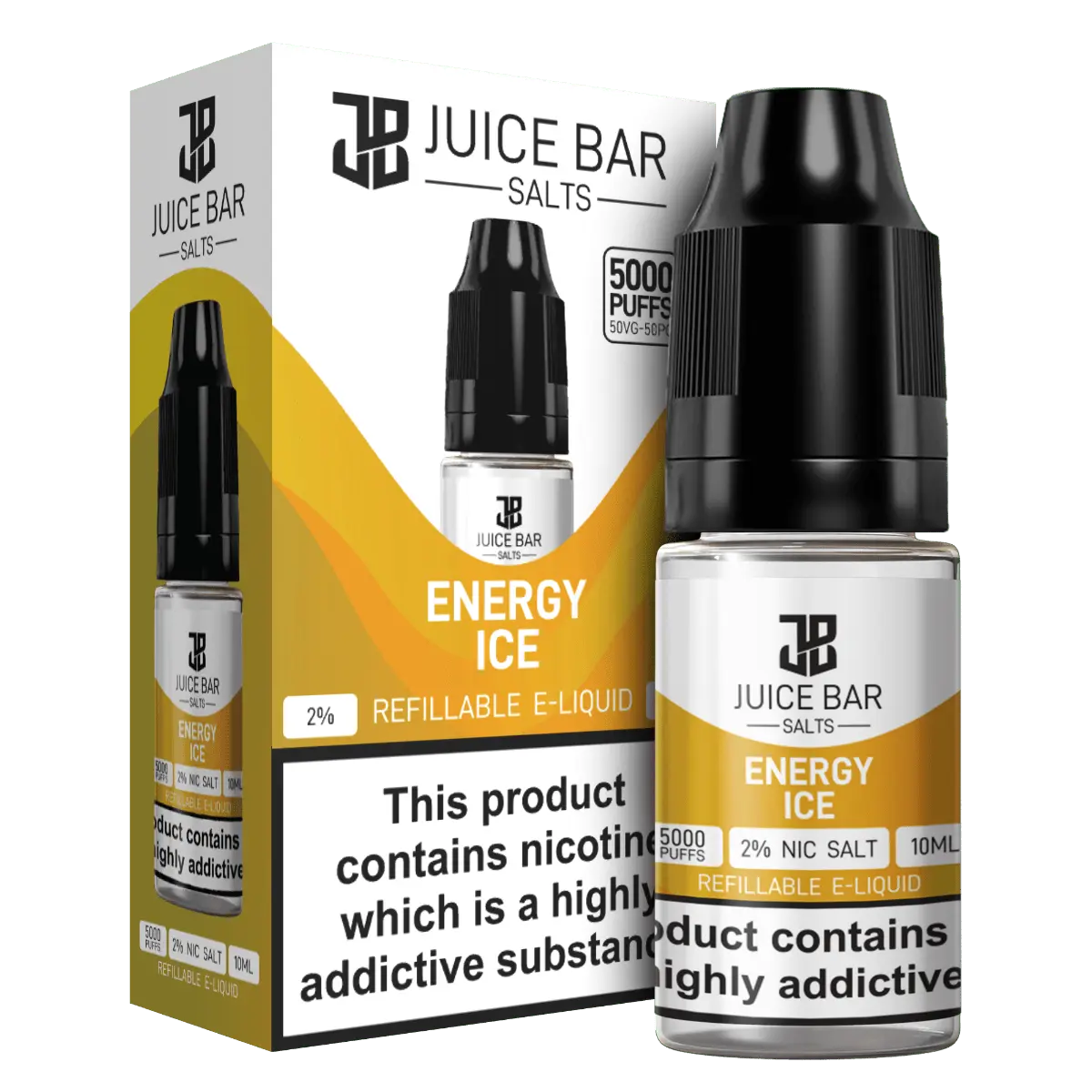 Energy Ice Nic Salts E-liquid by Juice Bar 10ml - Absolute Vape