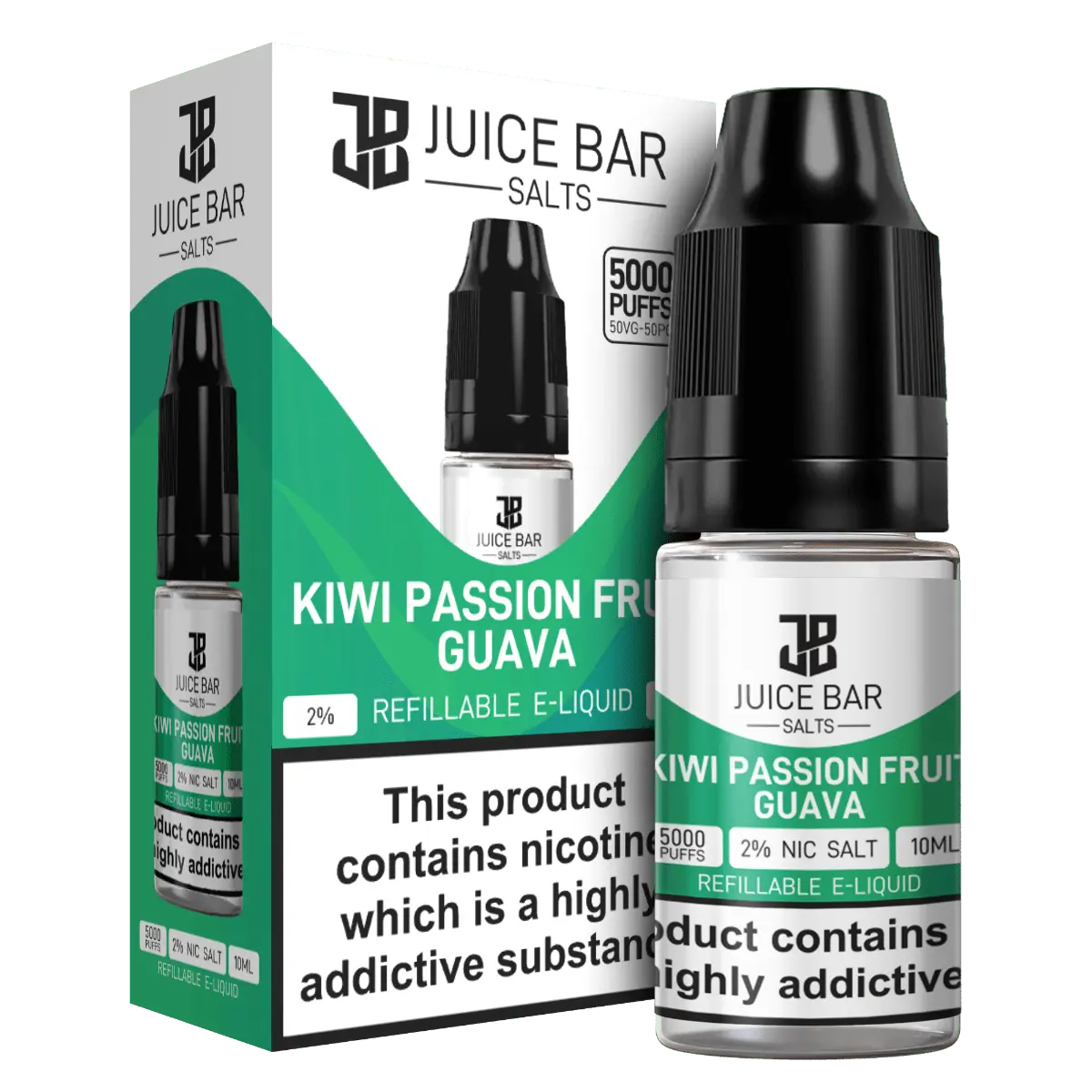 Kiwi Passion Fruit Guava Nic Salts By Juice Bar 10ml - Absolute Vape