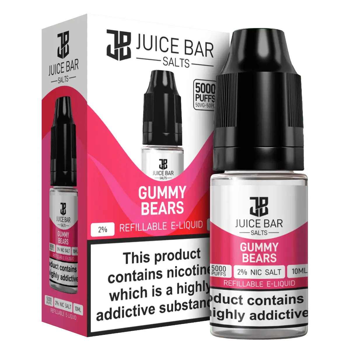 Gummy Bear Nic Salts E-liquid By Juice bar 10ml - Absolute Vape