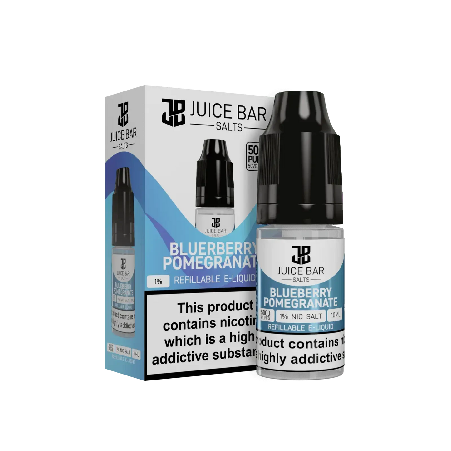 Blueberry Pomegranate Nic Salts E-liquid by Juice Bar 10ml - Absolute Vape