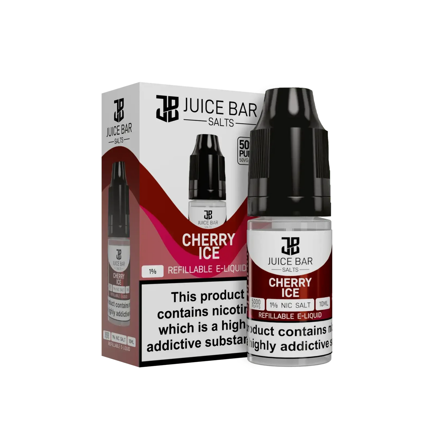 Cherry Ice Nic Salts E-liquid by Juice Bar 10ml - Absolute Vape