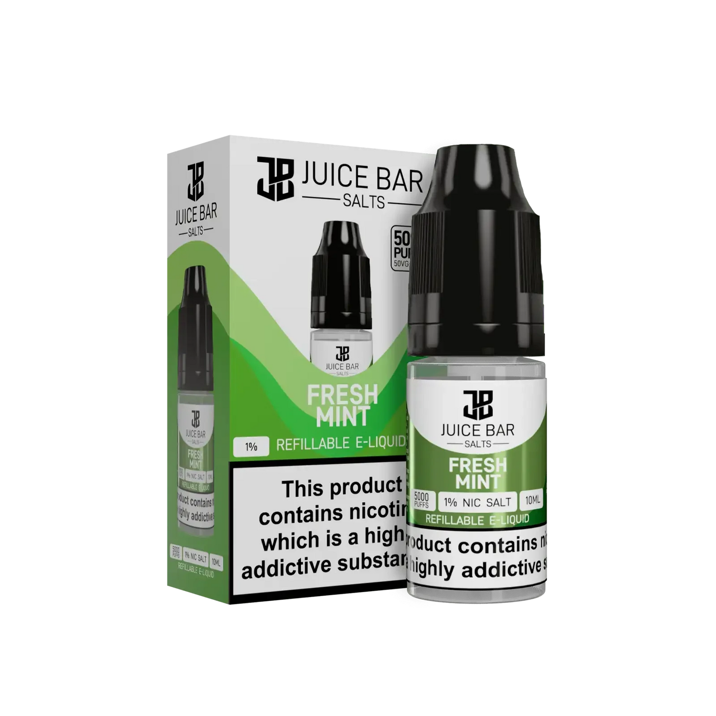 Freshmint Nic Salts E-liquid by Juice Bar 10ml - Absolute Vape