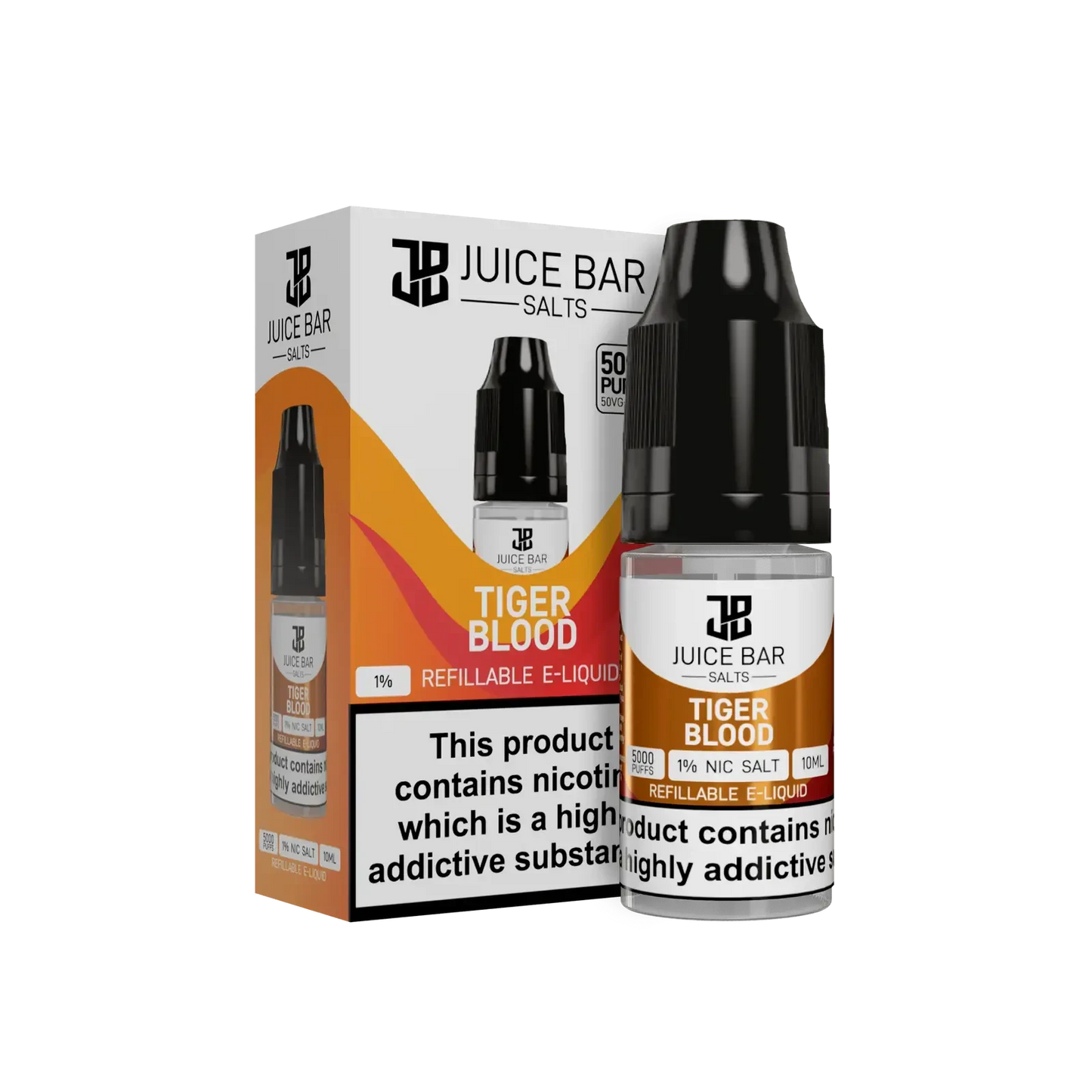 Tiger Blood Nic Salts E-liquid by Juice Bar 10ml - Absolute Vape