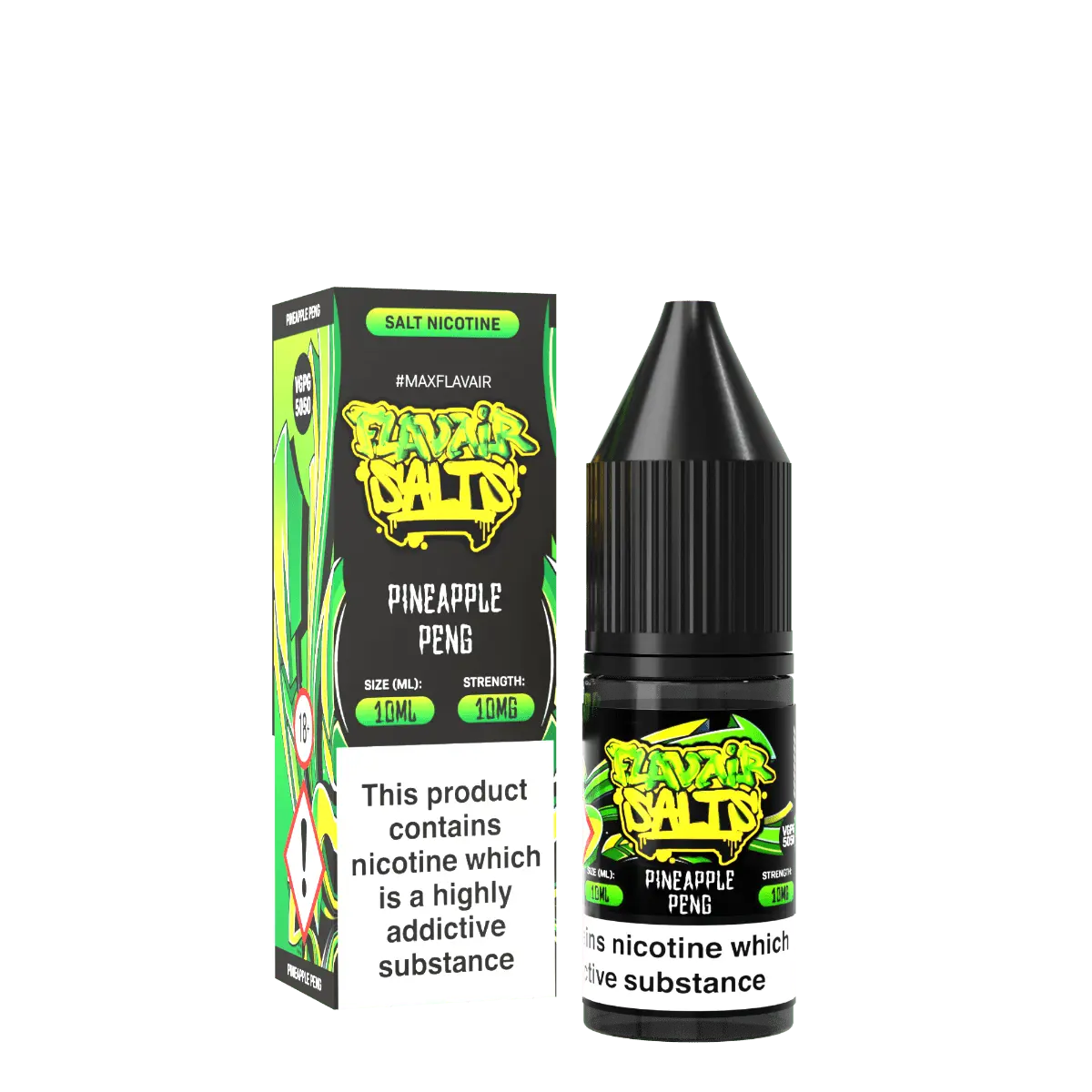 Pineapple Peng Nic Salts E-liquid by Flavair 10ml - Absolute Vape
