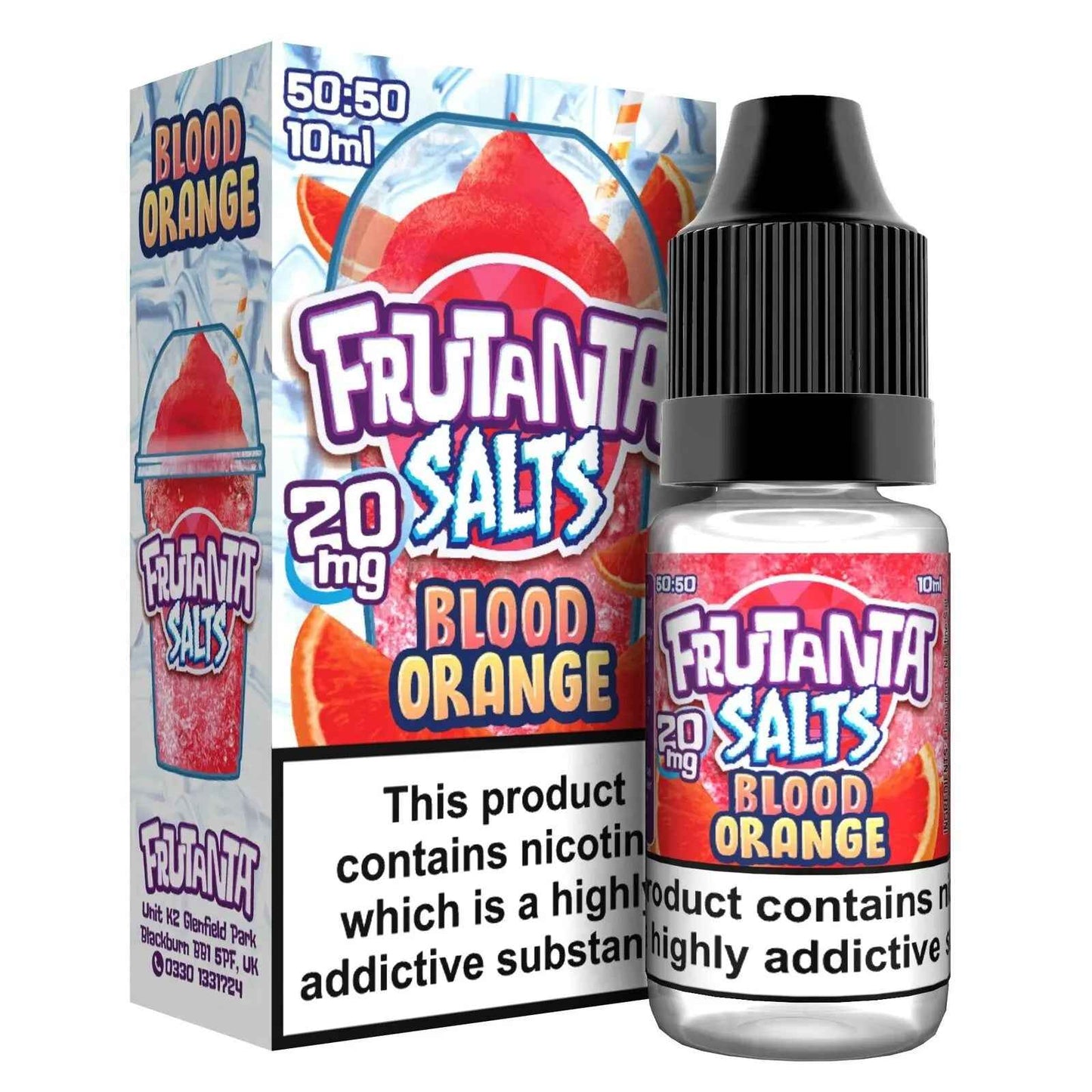 Blood Orange Nic Salts E-liquid by Frutanta 10ml - Absolute Vape