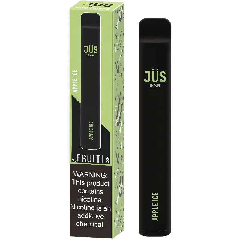 Apple Ice Jus Bar 700 Puff Disposable Vape Device 20mg - Absolute Vape