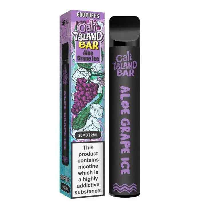 ALOE GRAPE ICE - CALI ISLAND DISPOSABLE BAR 20MG - Absolute Vape