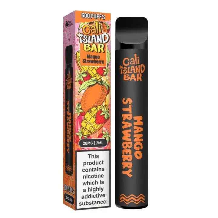 MANGO STRAWBERRY - CALI ISLAND DISPOSABLE BAR 20MG - Absolute Vape