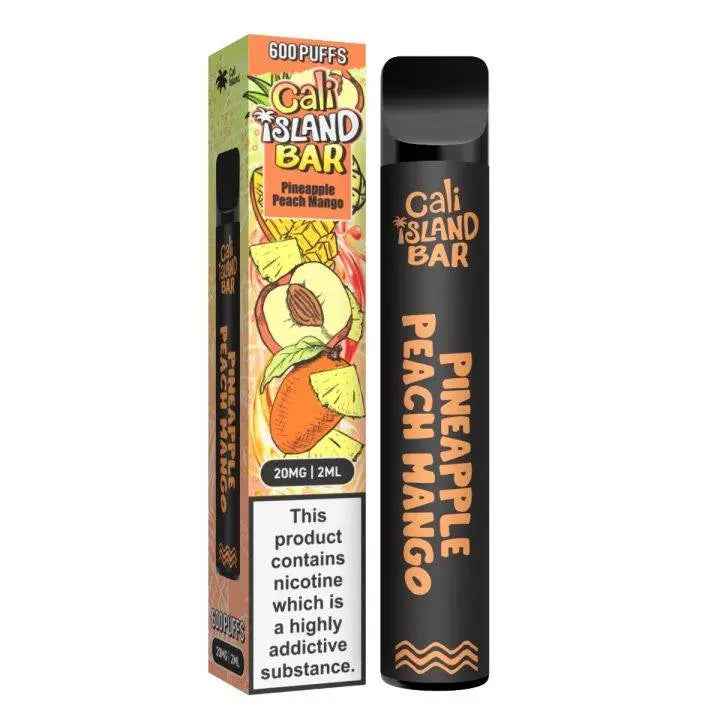 PINEAPPLE PEACH MANGO - CALI ISLAND DISPOSABLE BAR 20MG - Absolute Vape