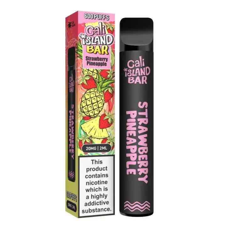 STRAWBERRY PINEAPPLE - CALI ISLAND DISPOSABLE BAR 20MG - Absolute Vape