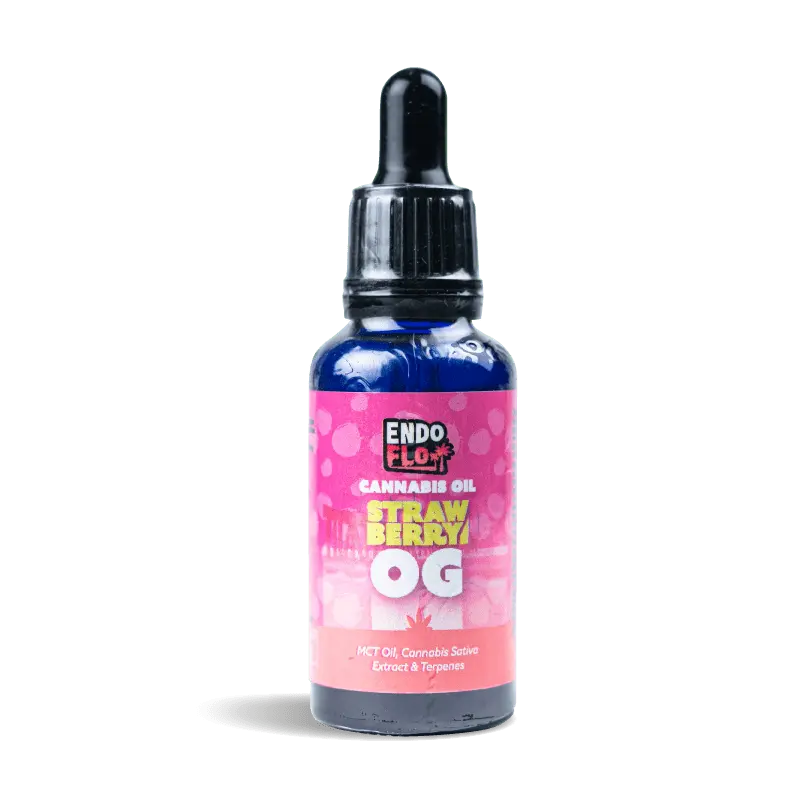 CANNABIS OIL TINCTURE 500MG – STRAWBERRY OG - Absolute Vape