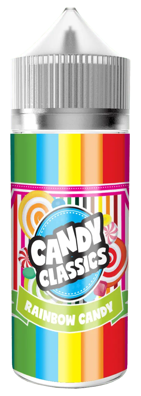 RAINBOW CANDY SHORTFILL E-LIQUID BY CANDY CLASSICS 100ML - Absolute Vape
