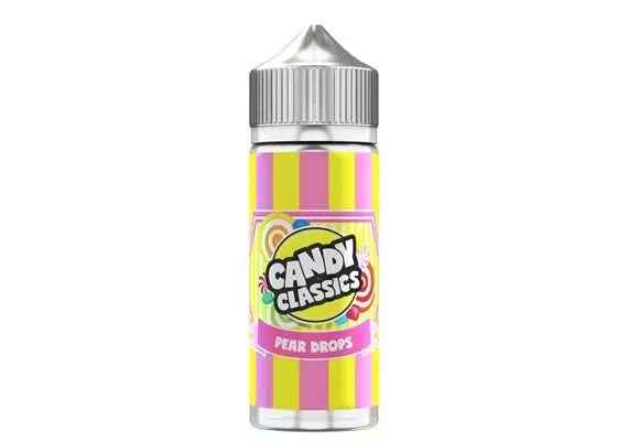 PEAR DROPS SHORTFILL E-LIQUID BY CANDY CLASSICS 100ML - Absolute Vape