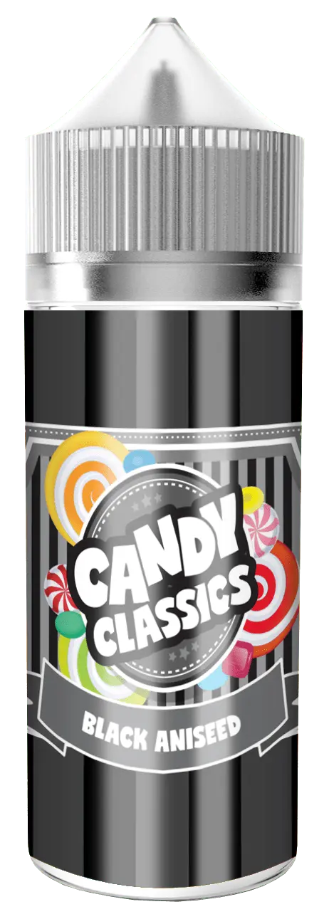 BLACK ANISEED SHORTFILL E-LIQUID BY CANDY CLASSICS 100ML - Absolute Vape
