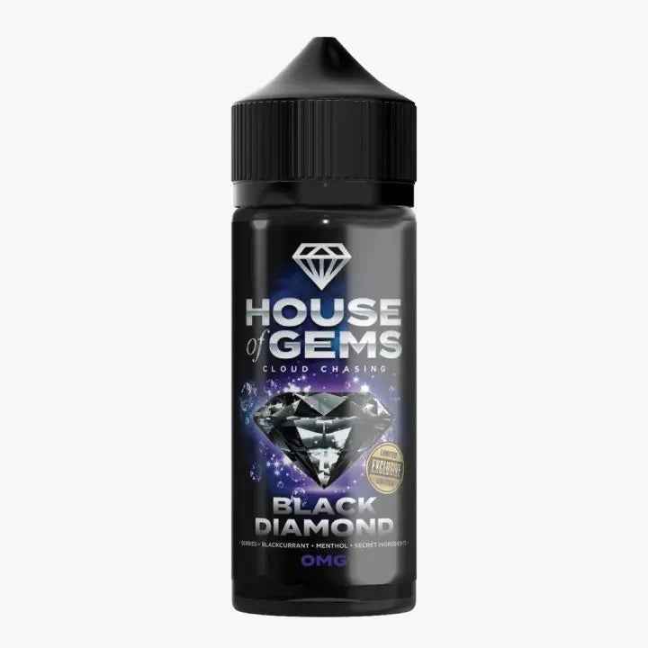 BLACK DIAMOND SHORTFILL E LIQUID HOUSE OF GEMS 100ML - Absolute Vape