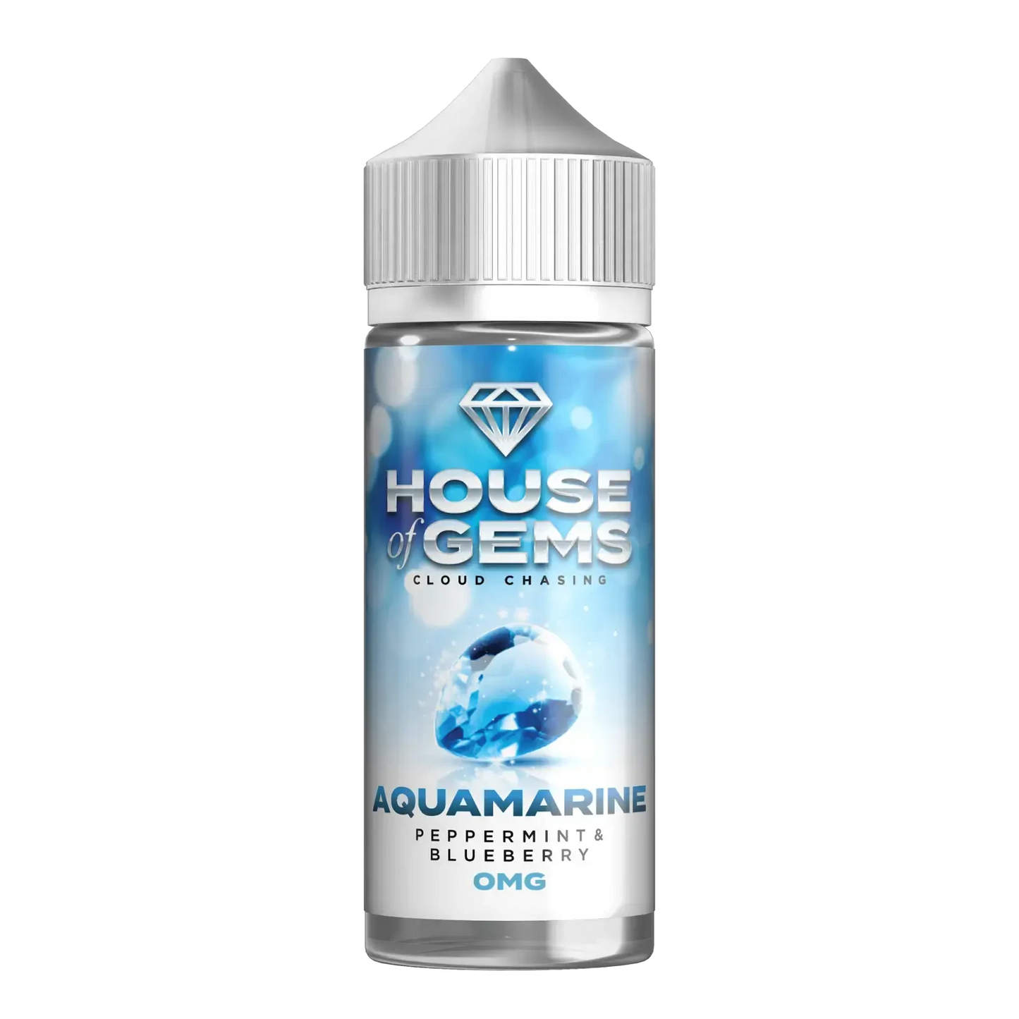 AQUAMARINE SHORTFILL E LIQUID BY HOUSE OF GEMS 100ML - Absolute Vape