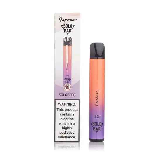 Vapeman Solo Bar Disposable Device 600 Puff | Soloberg - Absolute Vape