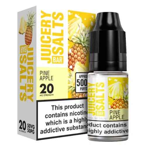 Pineapple Nic Salts E-liquid by The Juicery Salts 10ml - Absolute Vape