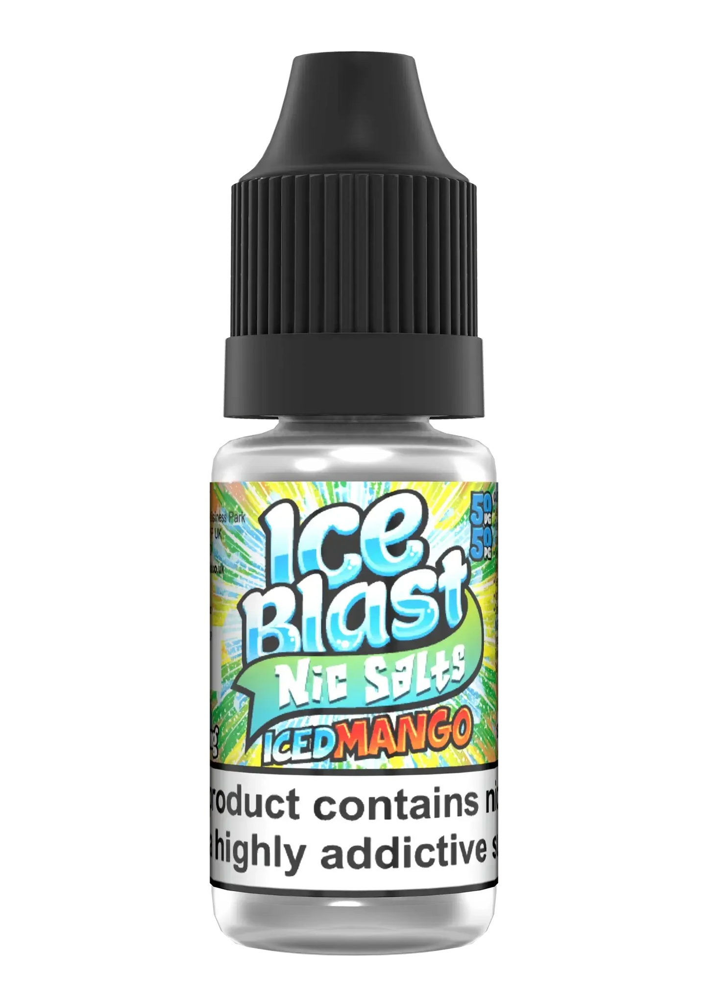 ICED MANGO NIC SALTS E-LIQUID BY ICE BLAST SALTS 10ML - Absolute Vape