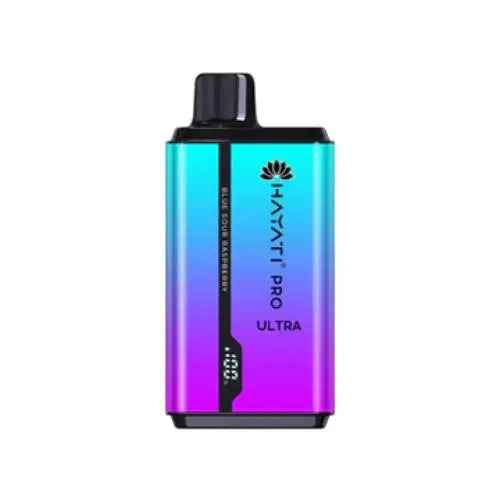 BLUE SOUR RASPBERRY VAPE BY HAYATI PRO ULTRA 15000 PUFF - Absolute Vape