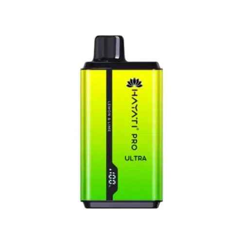 LEMON LIME VAPE BY HAYATI PRO ULTRA 15000 PUFF - Absolute Vape