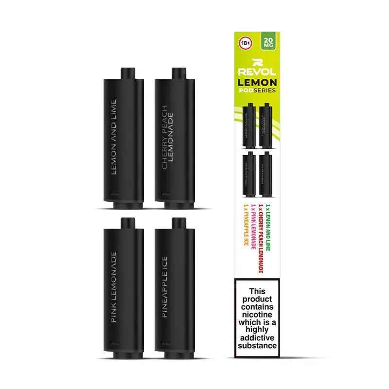LEMON SERIES 4in1 - REVOL 2600 PUFF DISPOSABLE - Absolute Vape