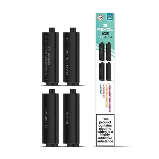 ICE SERIES 4in1 Series - REVOL 2600 PUFF DISPOSABLE - Absolute Vape