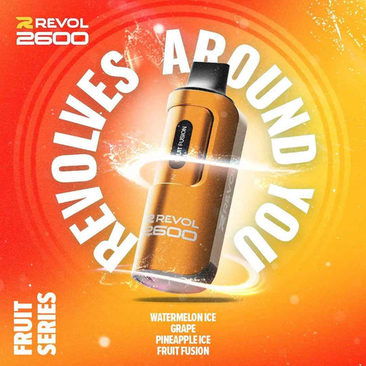 FRUIT SERIES 4in1 Series - REVOL 2600 PUFF DISPOSABLE - Absolute Vape