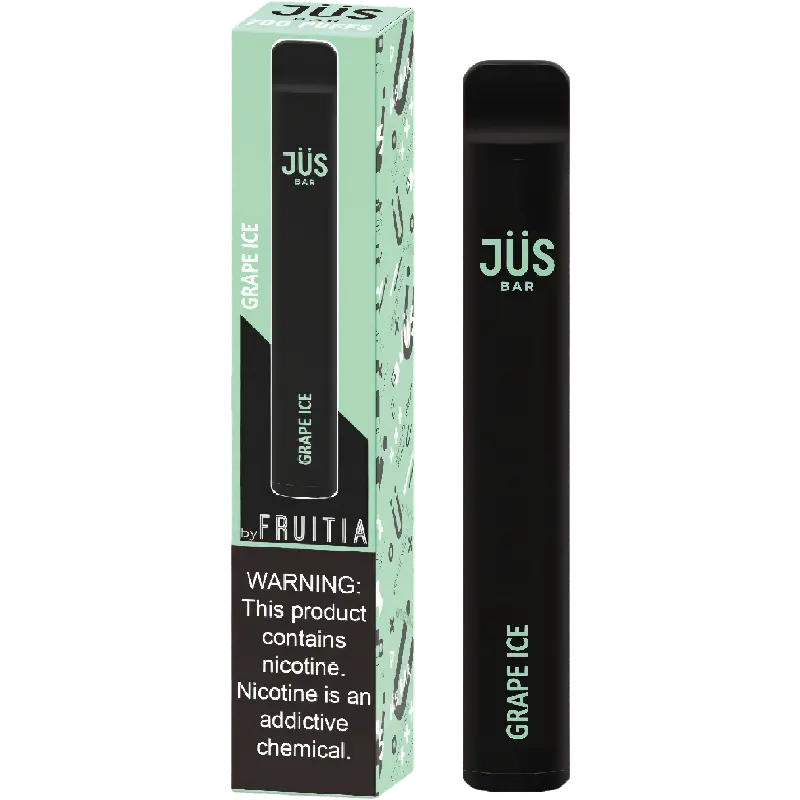 GRAPE ICE JUS BAR 700 PUFF DISPOSABLE VAPE DEVICE 20MG - Absolute Vape