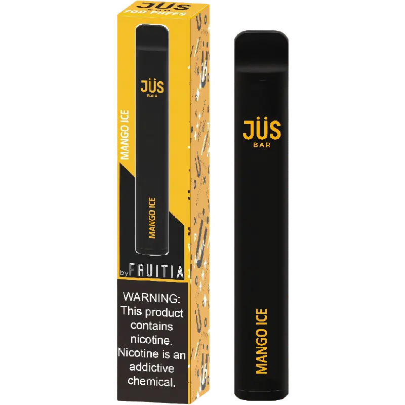 MANGO ICE JUS BAR 700 PUFF DISPOSABLE VAPE DEVICE 20MG - Absolute Vape