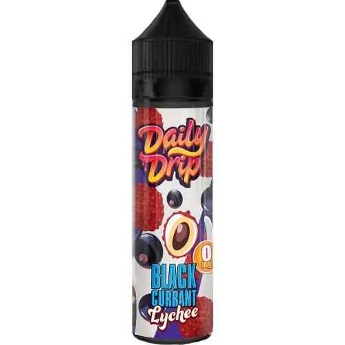 BLACKCURRANT LYCHEE SHORTFILL E-LIQUID BY DAILY DRIP 60ML - Absolute Vape