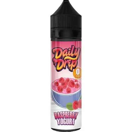 RASPBERRY YOGHURT SHORTFILL E-LIQUID BY DAILY DRIP 60ML - Absolute Vape