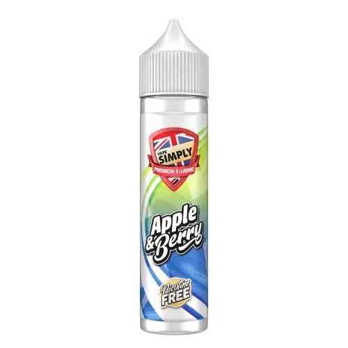 Apple & Berry Shortfill E-liquid by Vape Simply 60ml - Absolute Vape