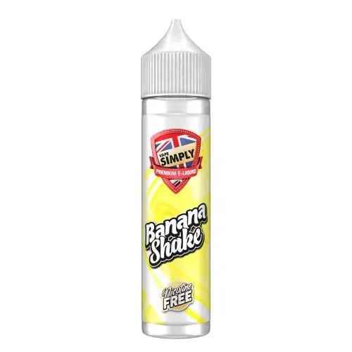 Banana Shake Shortfill E-liquid by Vape Simply 60ml - Absolute Vape