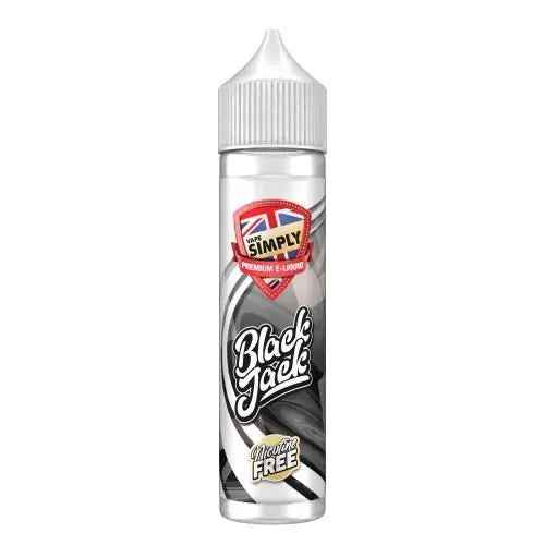 BLACKJACK SHORTFILL E-LIQUID BY VAPE SIMPLY 60ML - Absolute Vape
