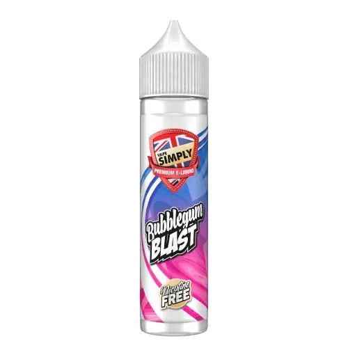 BUBBLEGUM BLAST SHORTFILL E-LIQUID BY VAPE SIMPLY 60ML - Absolute Vape