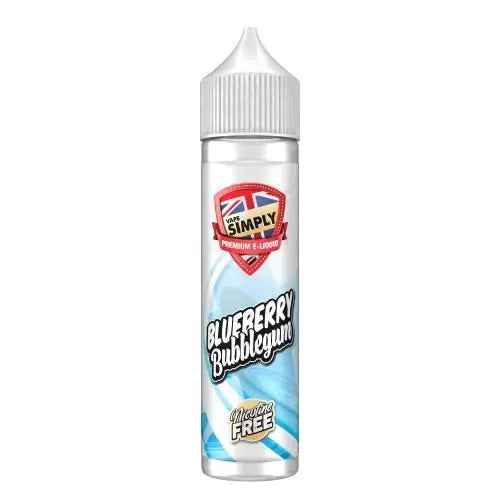 BLUEBERRY BUBBLEGUM SHORTFILL E-LIQUID BY VAPE SIMPLY 60ML - Absolute Vape