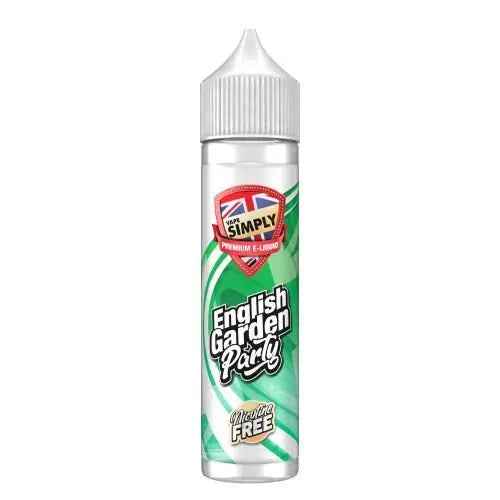 ENGLISH GARDEN PARTY SHORTFILL E-LIQUID BY VAPE SIMPLY 60ML - Absolute Vape