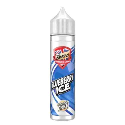 BLUEBERRY ICE SHORTFILL E-LIQUID BY VAPE SIMPLY 60ML - Absolute Vape