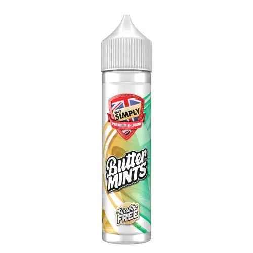 BUTTER MINT SHORTFILL E-LIQUID BY VAPE SIMPLY 60ML - Absolute Vape