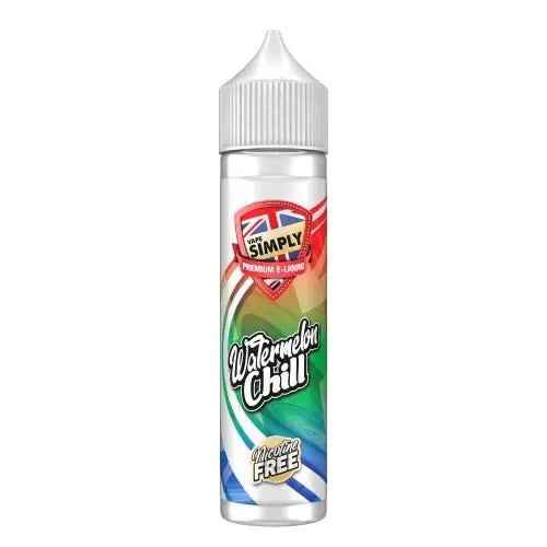WATERMELON CHILL SHORTFILL E-LIQUID BY VAPE SIMPLY 60ML - Absolute Vape