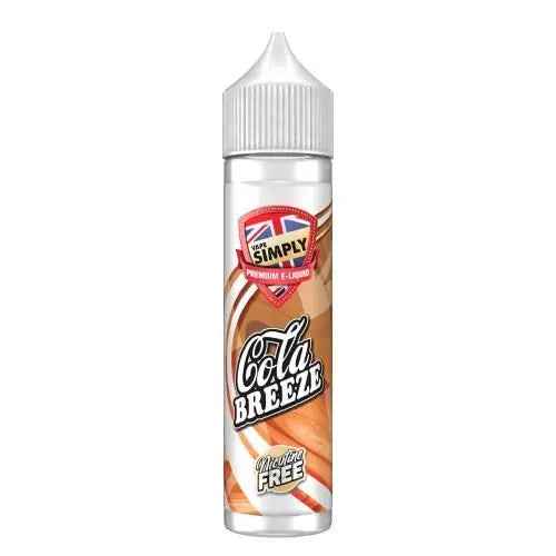 COLA BREEZE SHORTFILL E-LIQUID BY VAPE SIMPLY 60ML - Absolute Vape