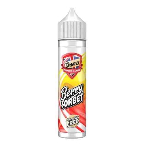 BERRY SORBET SHORTFILL E-LIQUID BY VAPE SIMPLY 60ML - Absolute Vape