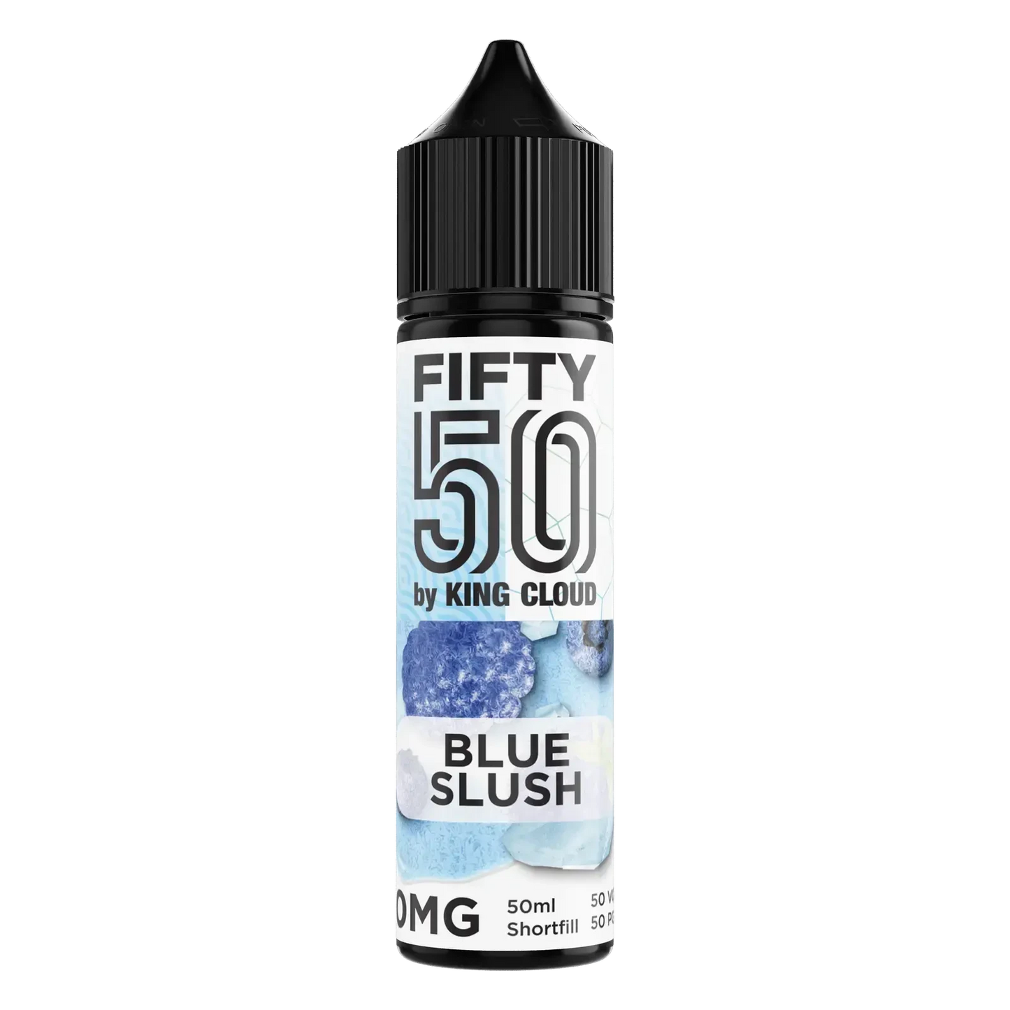 BLUE SLUSH SHORTFILL E-LIQUID BY FIFTY 50 60ML - Absolute Vape