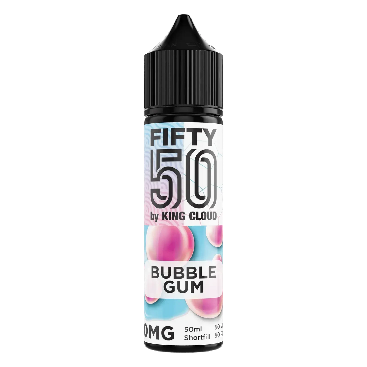 BUBBLEGUM SHORTFILL E-LIQUID BY FIFTY 50 60ML - Absolute Vape