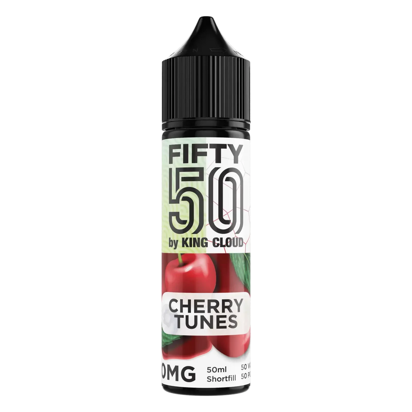 CHERRY TUNES SHORTFILL E-LIQUID BY FIFTY 50 60ML - Absolute Vape